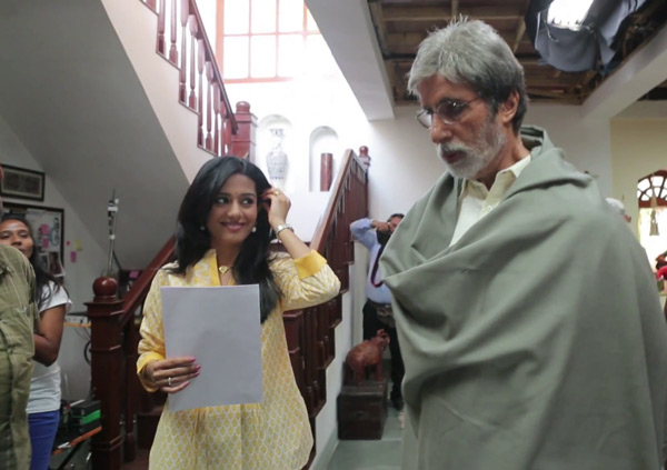 Is Amitabh Bachchan bullying his young co-star?